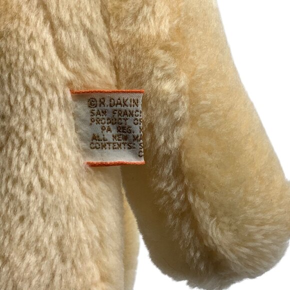 Vtg 1976 R. Dakin Plush Hugging Bunny Rabbit Stuffed Animal 13” Easter - Picture 3 of 10